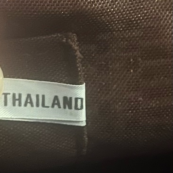 Vintage Collapsible Bamboo Handbag Slatted Double Wooden Handle Rectangle Purse - Picture 11 of 16